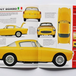 Datenblatt Ferrari 250GT Boano (1956-1958) (auto foto daten spezifikationen broschüre teile anzeige alter rennsport italien maranello Mario Boano)