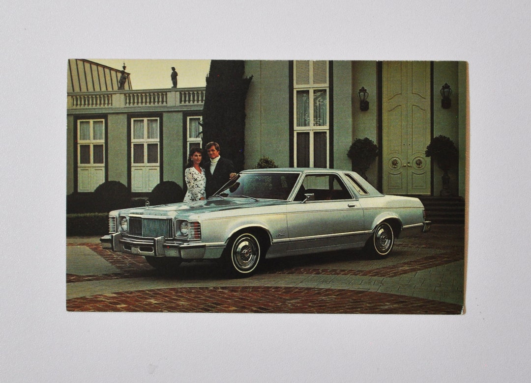 Mercury Postcard 1976 Mercury Monarch car Dealer Automobile Dealership
