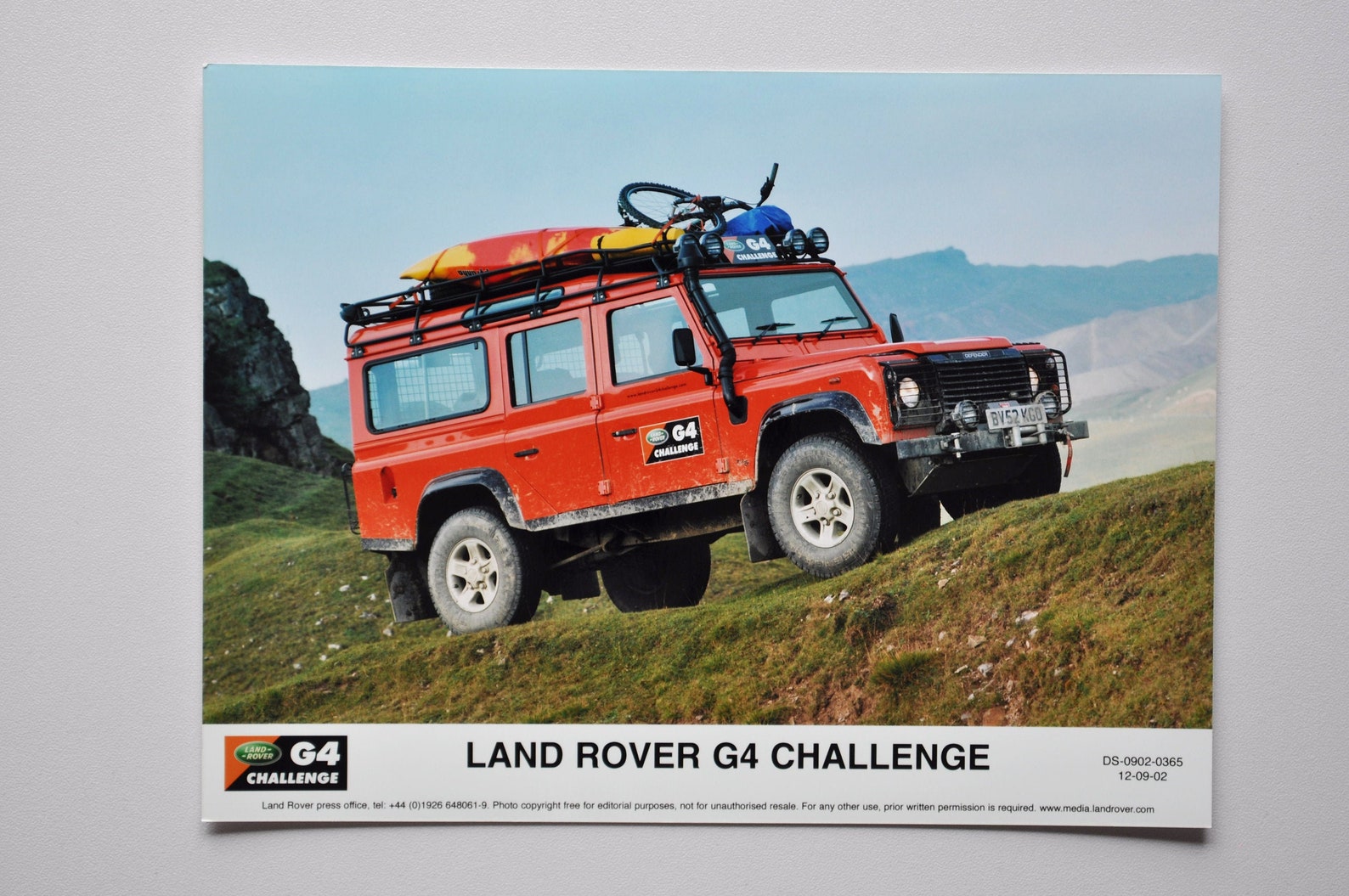 Land rover g4 challenge