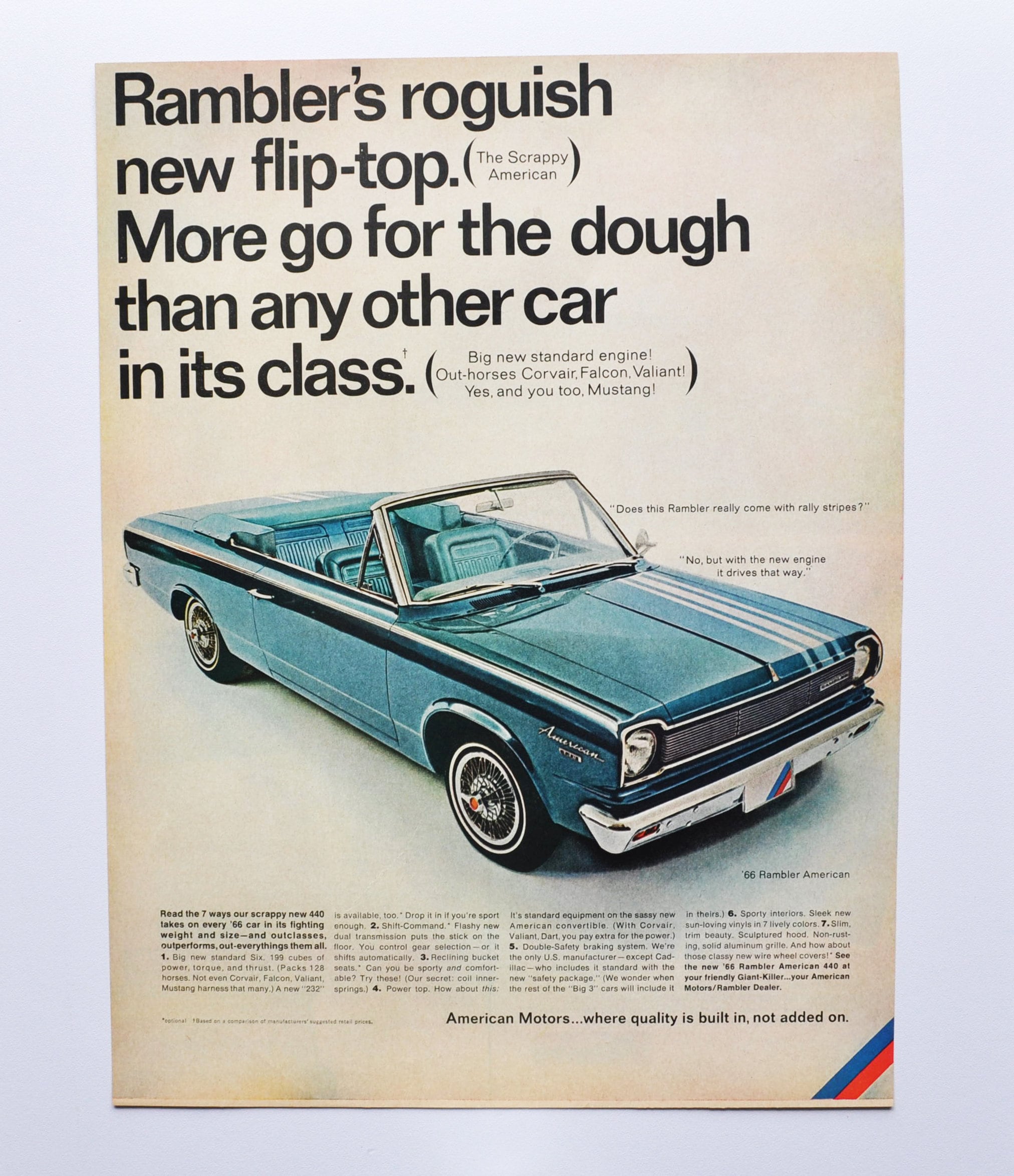 american motors classic old photo advertisement print poster brochure