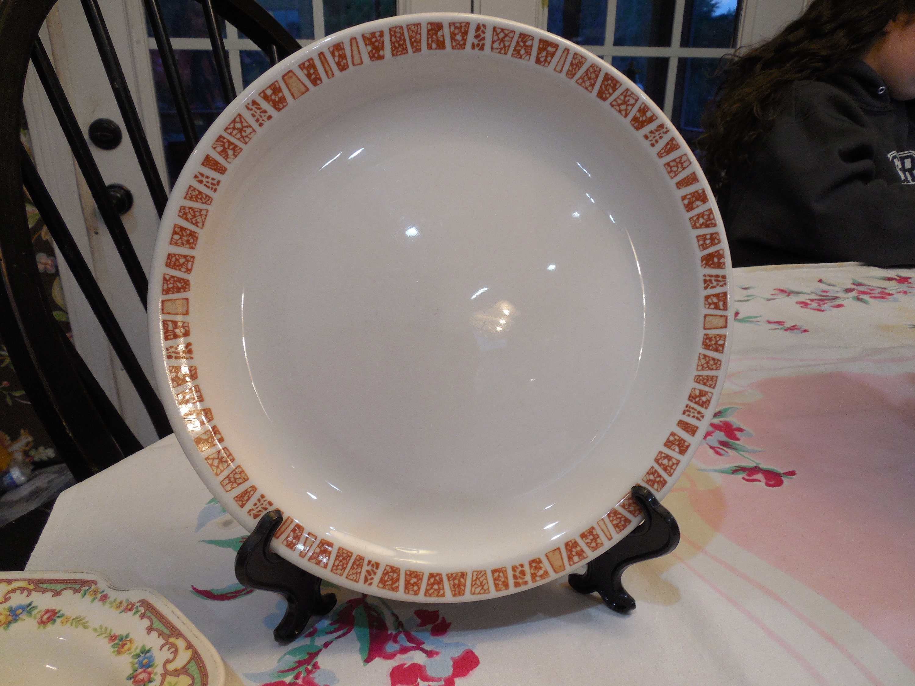 Buffalo China Plate Etsy