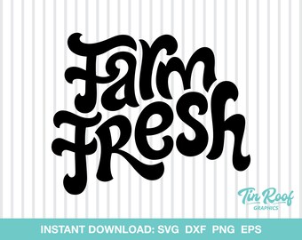 Farm Fresh SVG, Farm, Fresh Eggs, Cutting File, SVG