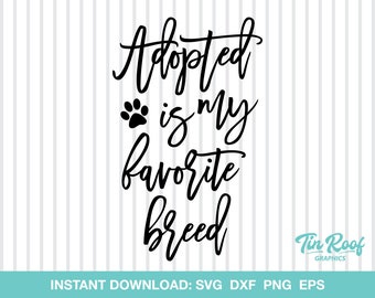 Adopción animal SVG, archivo de corte de adopción de mascotas