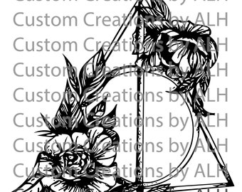 Free Free 107 Floral Deathly Hallows Svg Free SVG PNG EPS DXF File