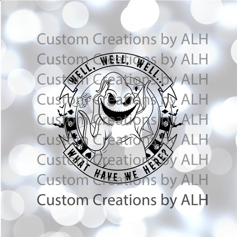 Oogie Boogie SVG DFX Cut File Vectorized PDF for Cricut | Etsy
