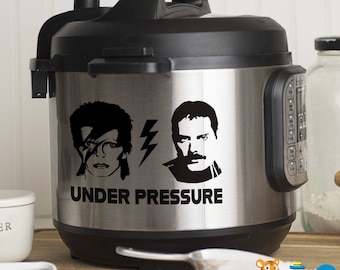 NEW | Freddie Mercury | Instant Pot Decal | Funny Decals | Queen Decals | Instant Pot Wrap | Funny Kitchen Decals | Instant Pot