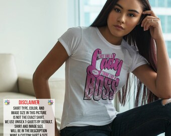 Act Like a Lady Think Like a Boss Woman's Shirt - Free Shipping with Tracking!!