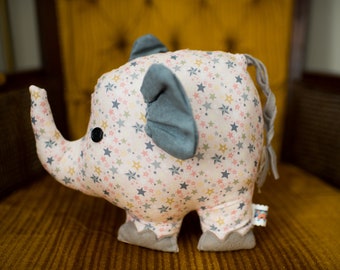 Custom Handmade Stuffed Elephant