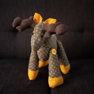 Custom Handmade Stuffed Moose