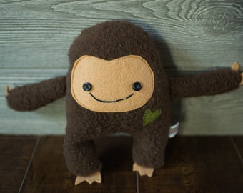 Handmade Stuffed Bigfoot Sasquatch