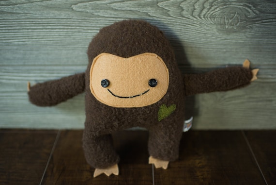 stuffed sasquatch