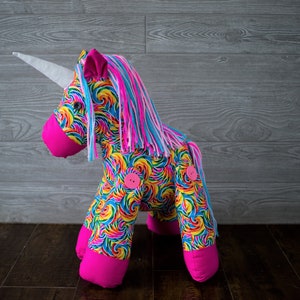 Large Custom Handmade Stuffed Unicorn