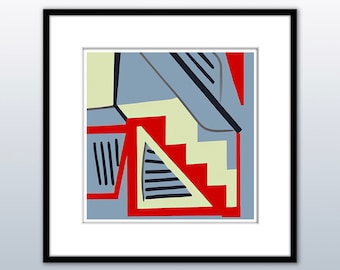 Download. "Stairway To Heaven" ~ Square format, abstract, free-form artwork ready for printing.
