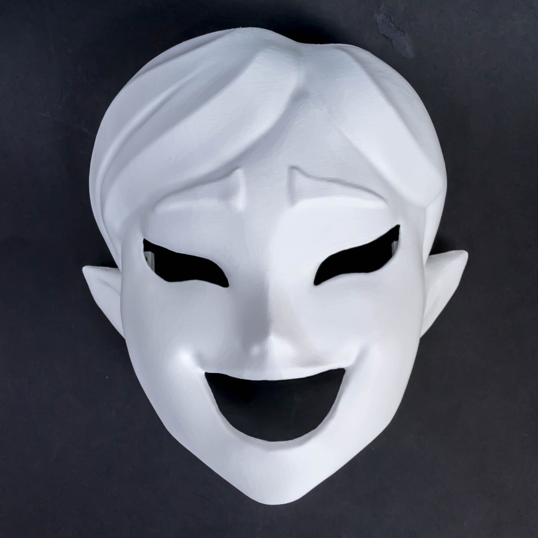 Happy Mask Salesman Mask Wearable Mask Small Etsy