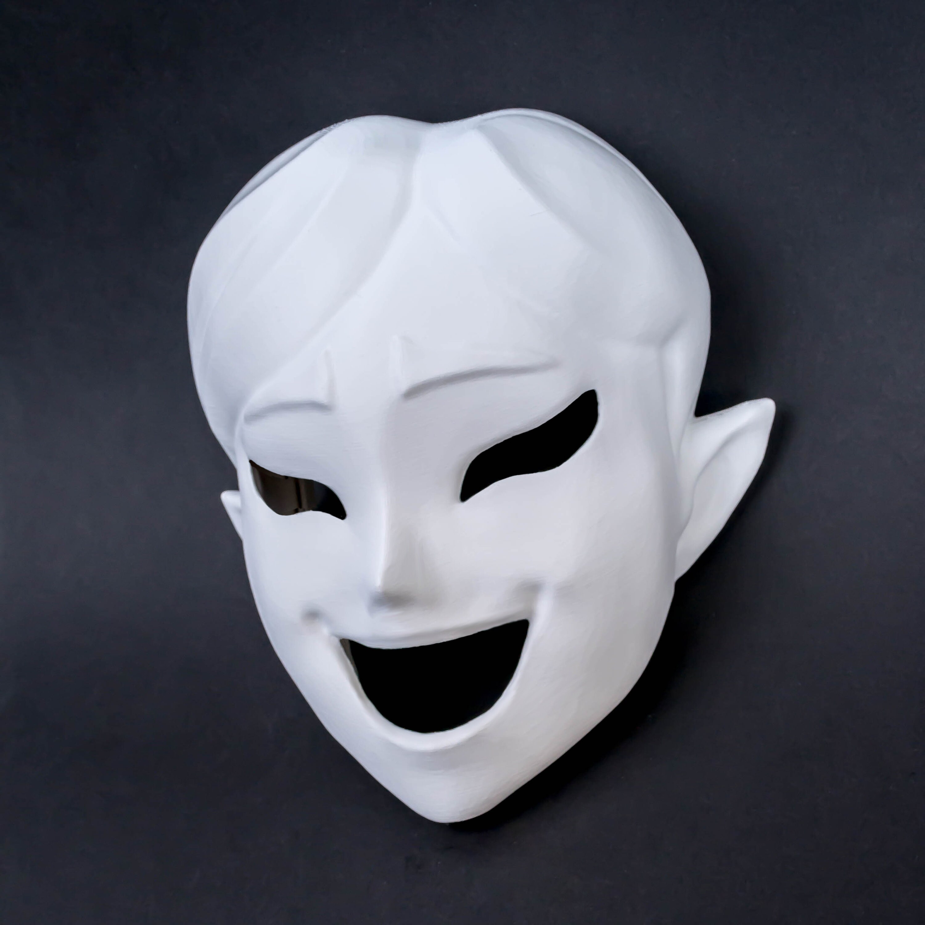 Happy Mask Salesman Mask Wearable Mask Small Etsy