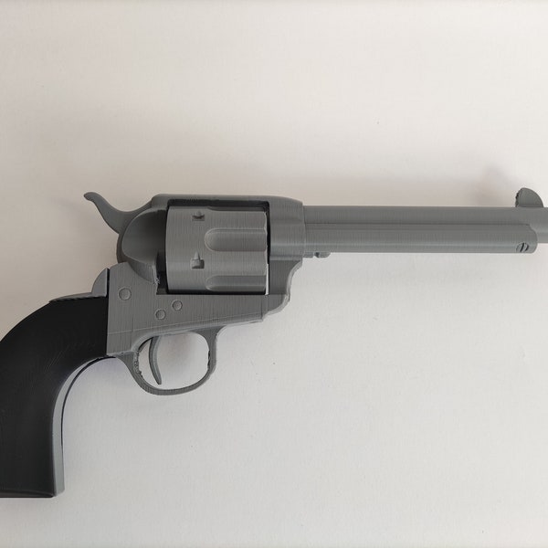 3D-gedruckter Single-Action-Cattleman-Spielzeug-Revolver aus dem Jahr 1873