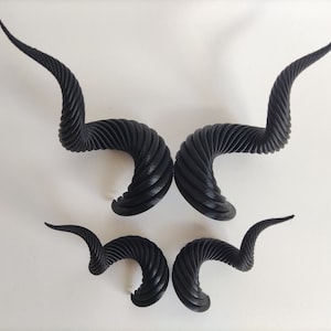 Spiral Horns for Cosplay