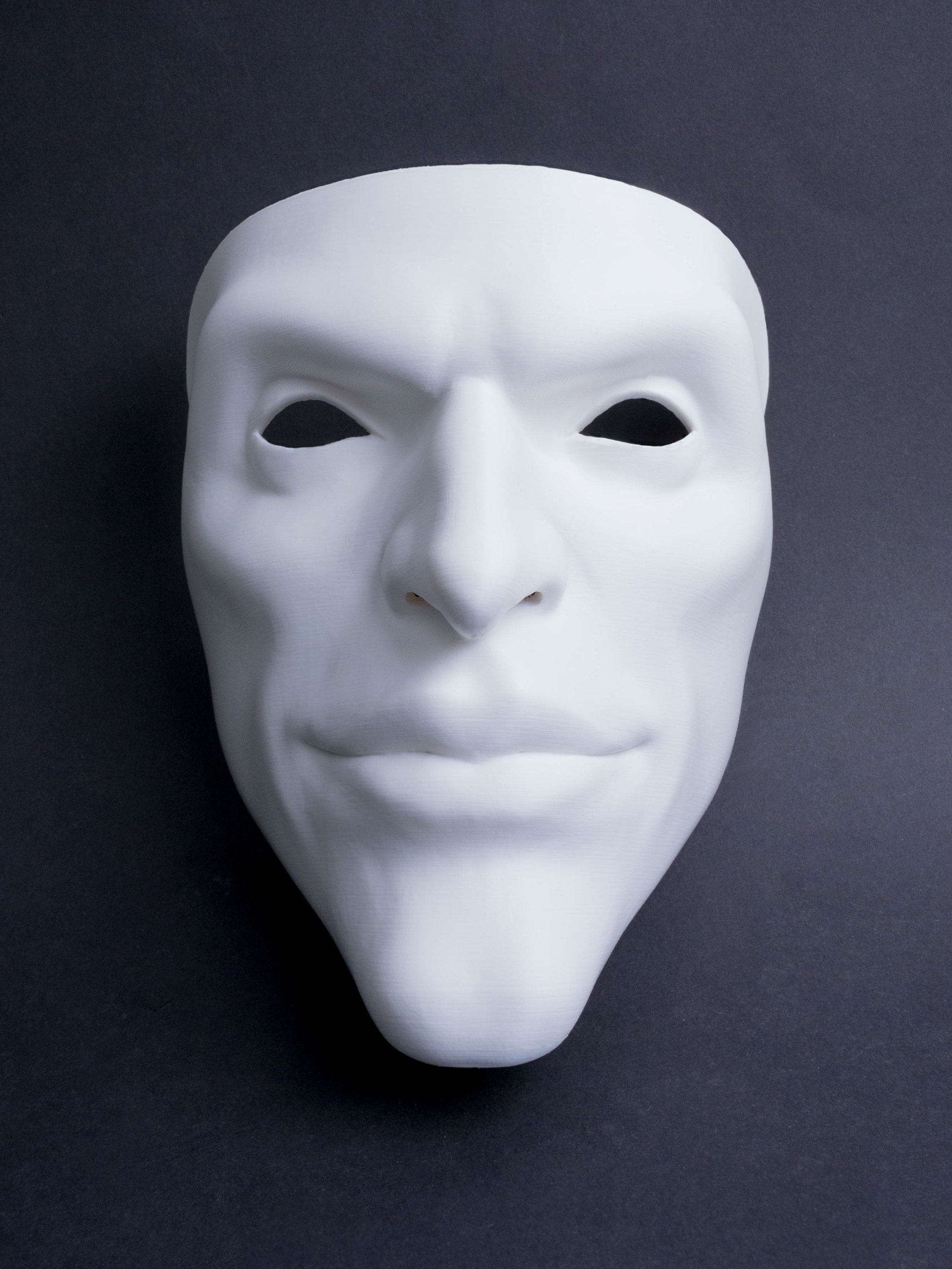 A scary white mask Sticker for Sale by AI-Only