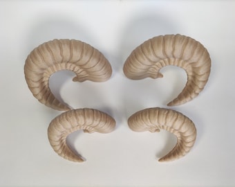 Animal Horns, Ram Horns for Cosplay