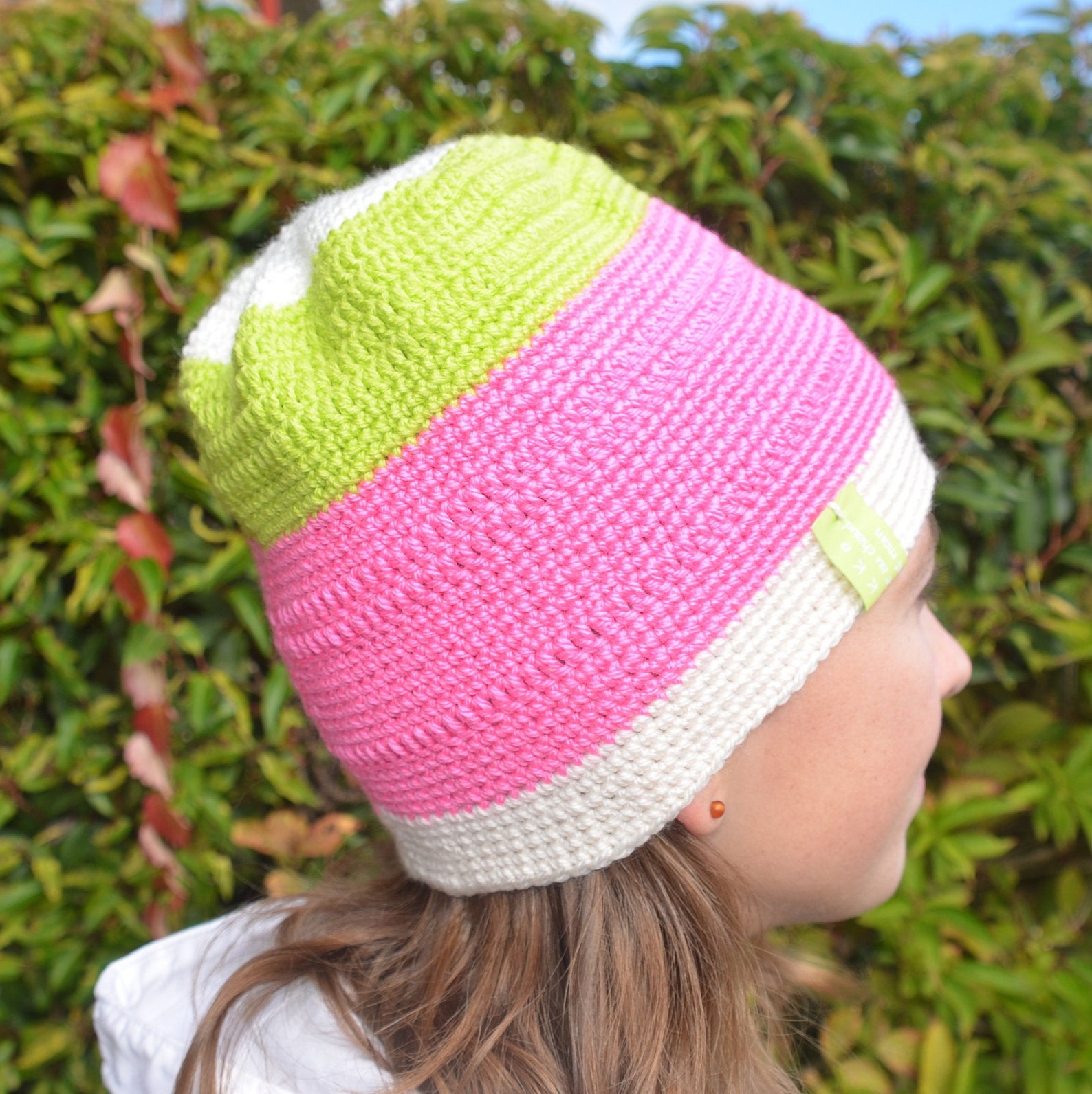 Bonnet En Laine Fait Main Bonnet en laine fait main multicolore | Etsy