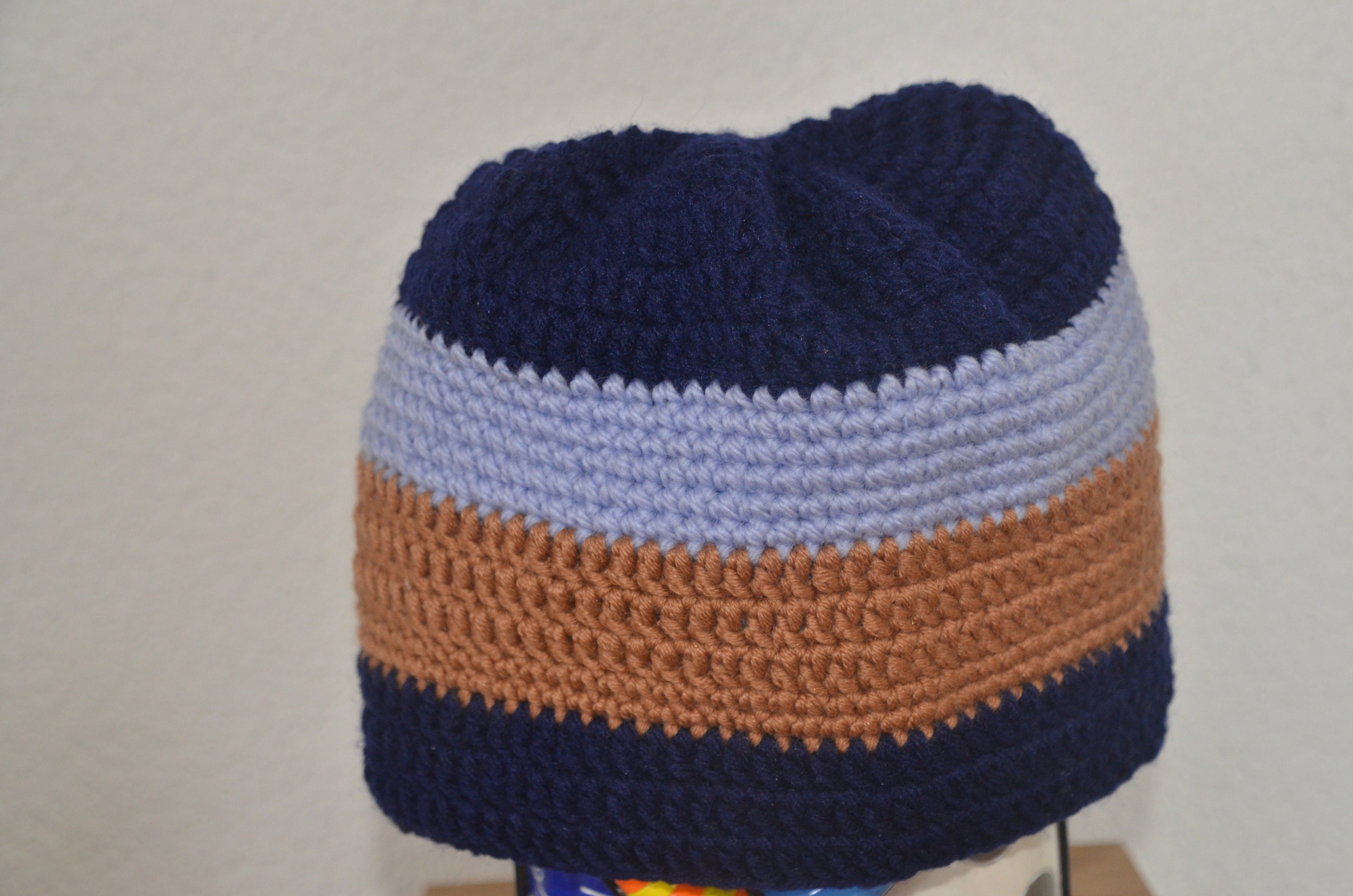Handmade Wool Cap Multicolored | Etsy 