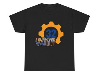 Vault 32 Fallout Shirt, Walton Goggins, Cooper Howard, Cowboy, 90s Tee, Retro T-Shirt, Gaming Gift