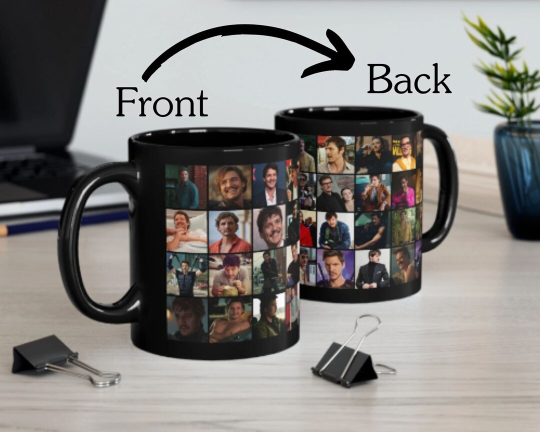 Pedro Pascal Mug Pedro Pascal Fan Gifts, Pascal Tribute Celebrity ...