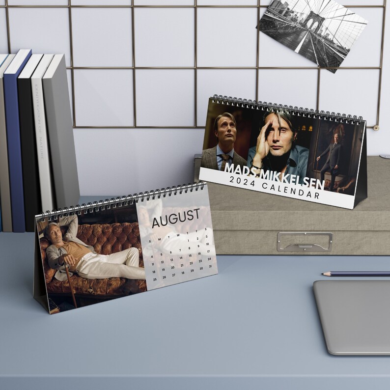 Mads Mikkelsen Desk Calendar 2024, Hannibal Gifts, Doctor Strange