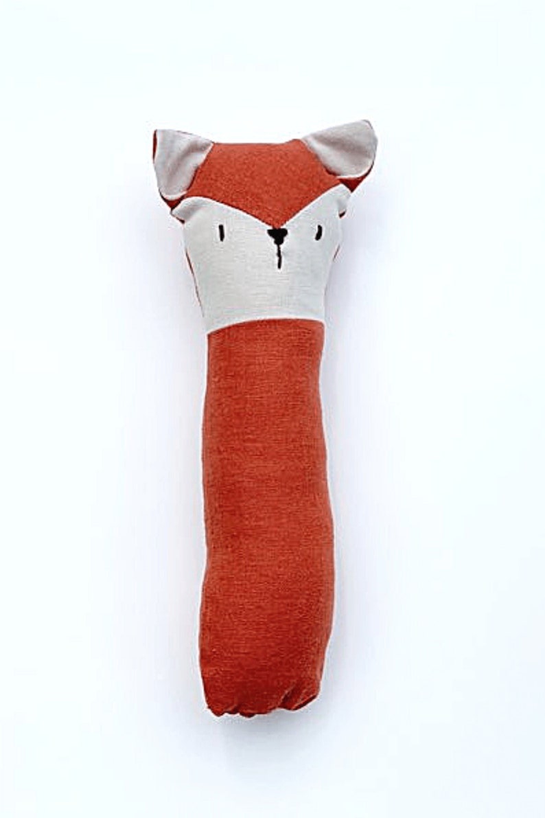 Foxy Baby Fabric Rattle