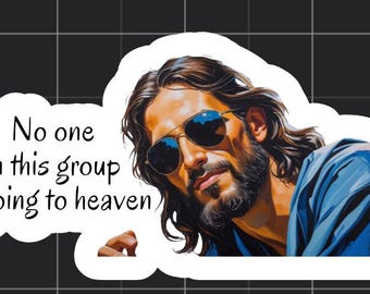 Funny Jesus Meme Sticker