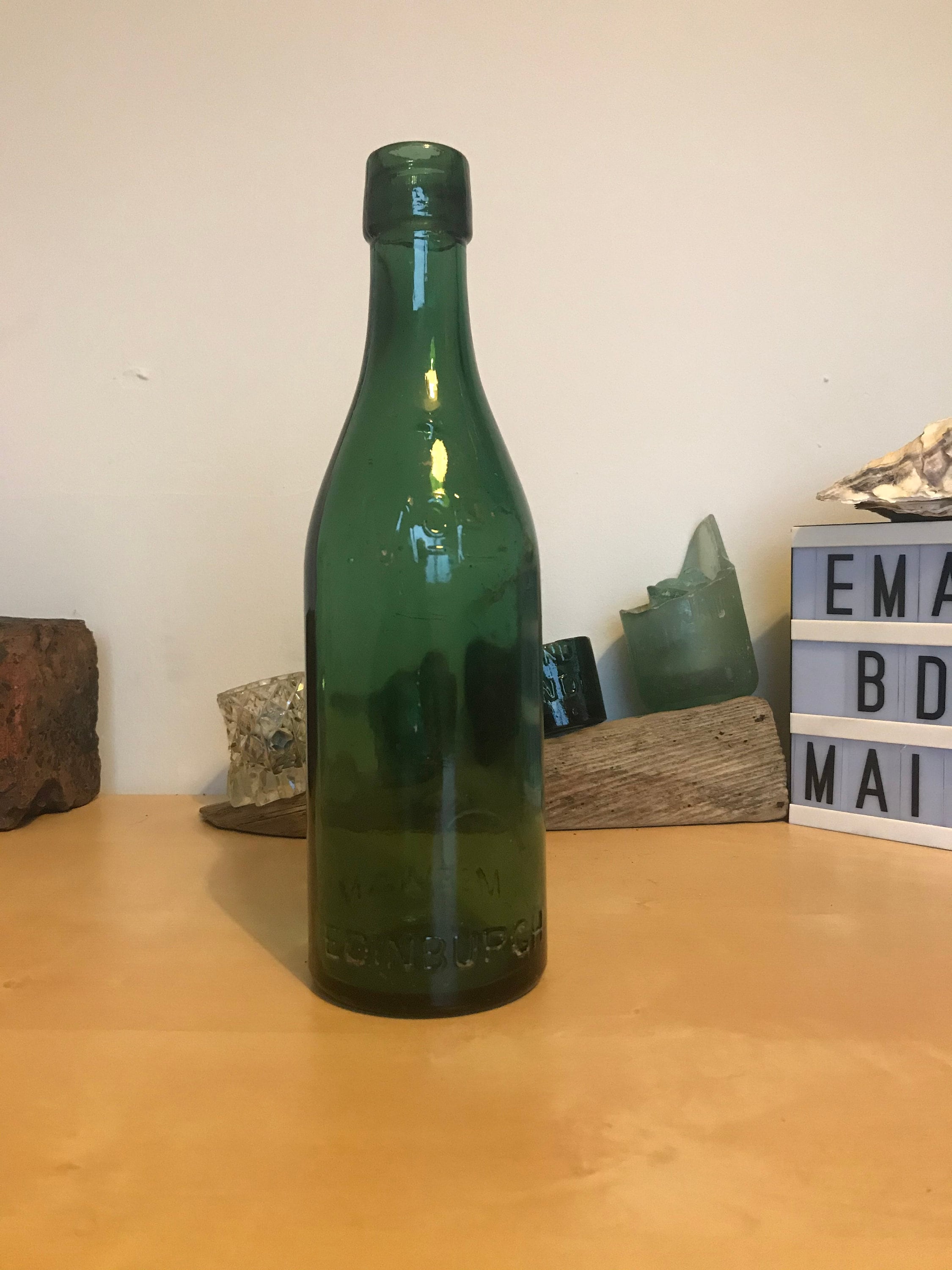 Vintage Green McEwans Beer Bottle Etsy