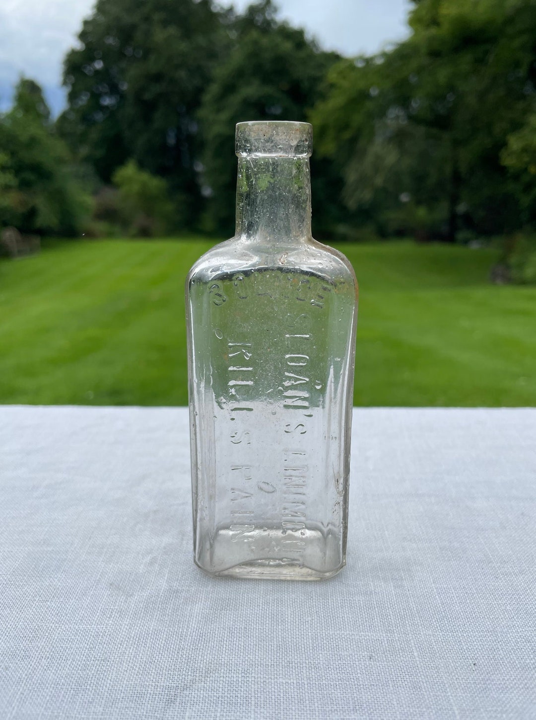 Vintage Victorian 'sloans Liniment Kills Pain' Chemist Etsy