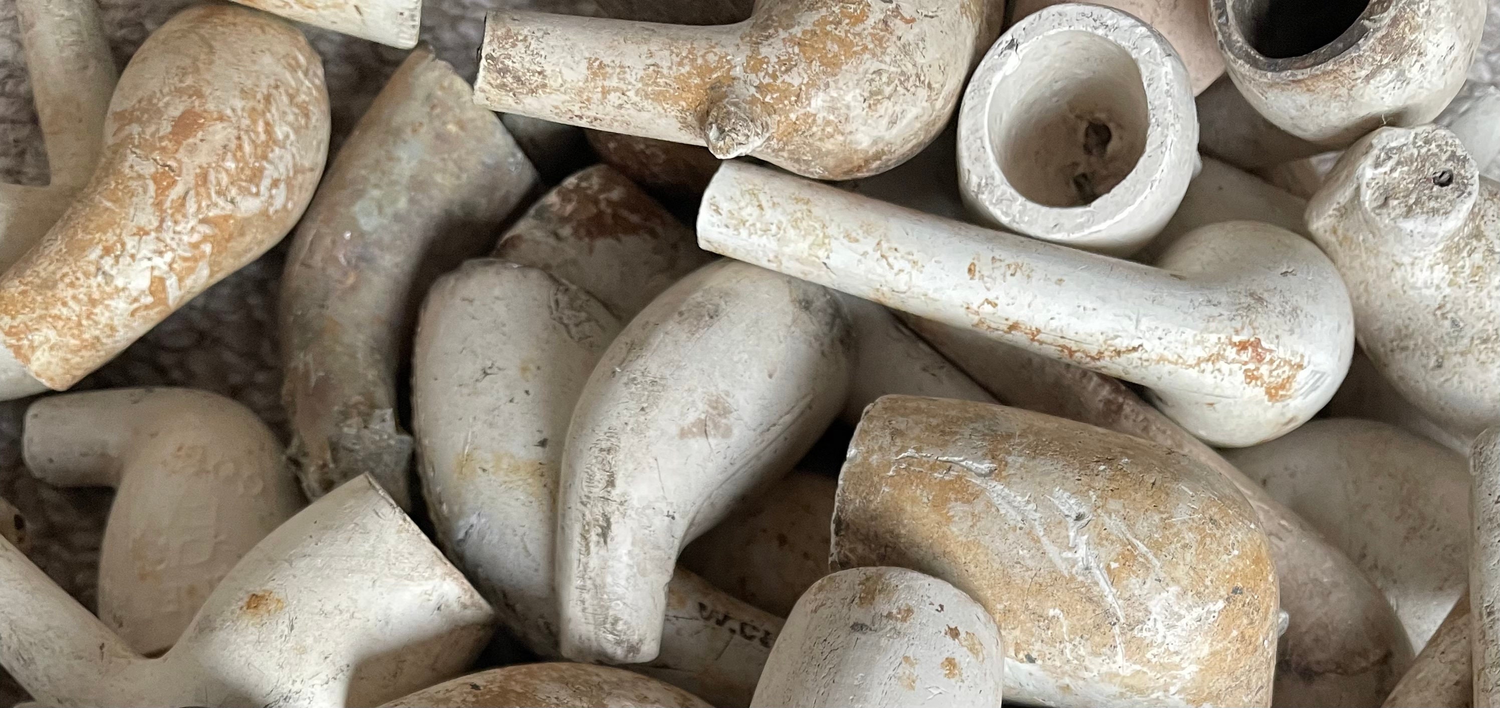 Vintage Clay Pipes Etsy