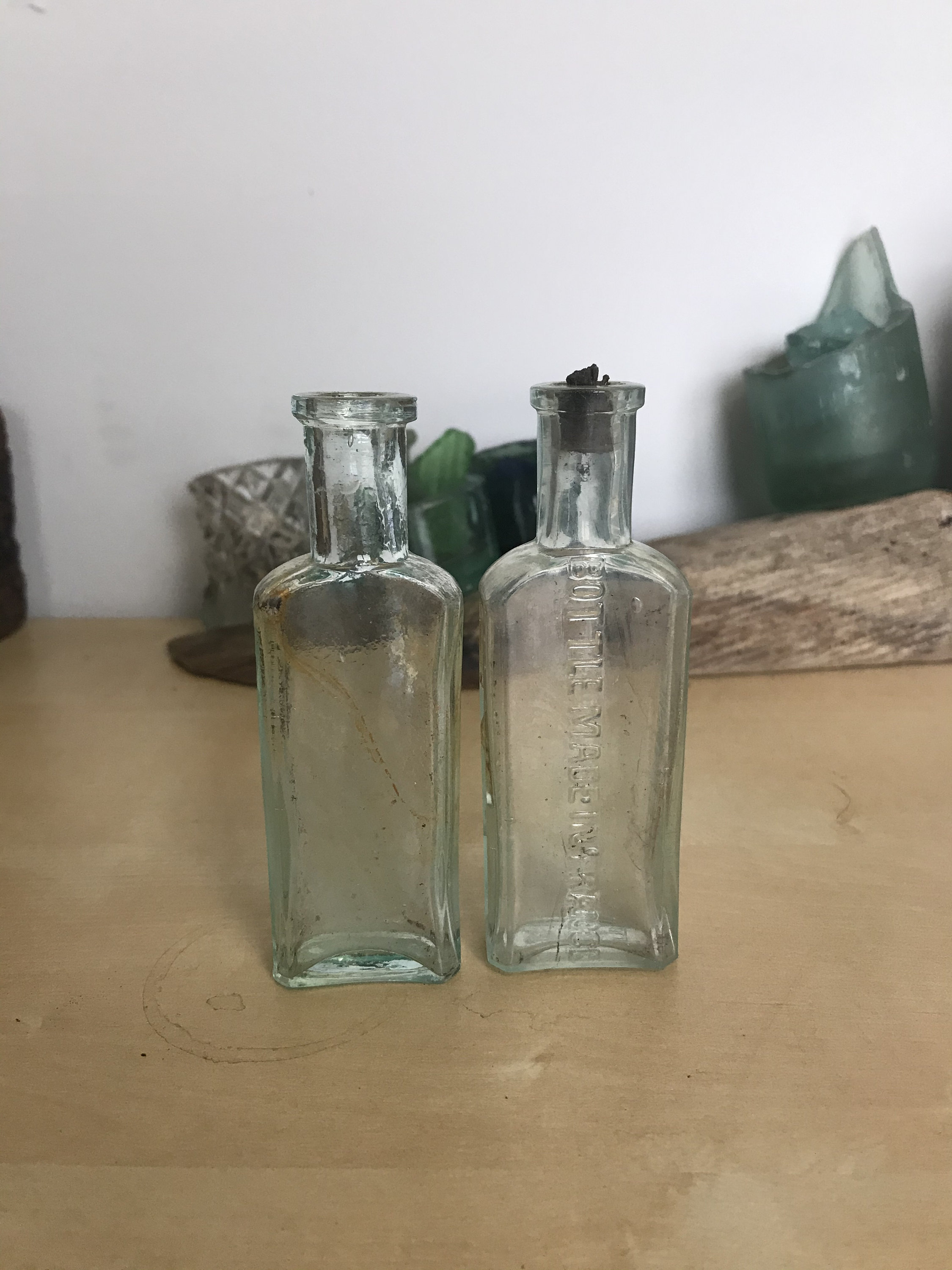 Two A J White medicine bottles Etsy
