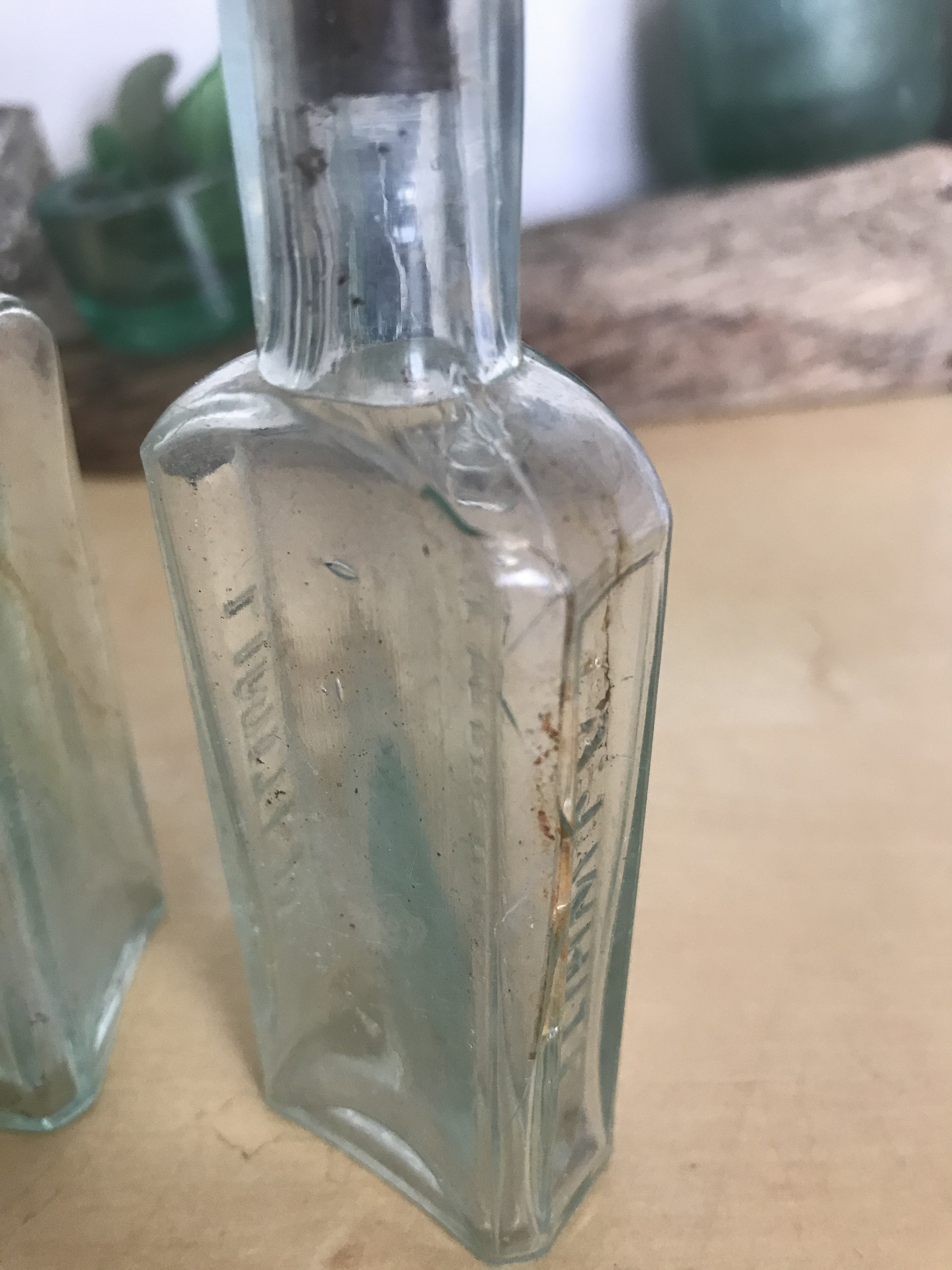 Two A J White medicine bottles Etsy