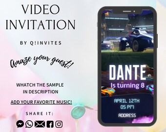 Rocket League Party Etsy Rocket League Party Etsy