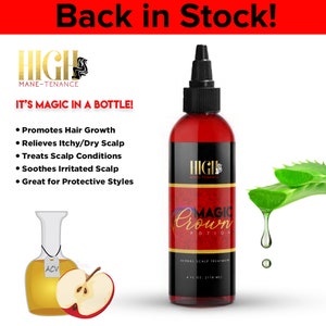 Magic Crown Potion - Herbal Scalp Treatment