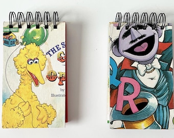 Recycled Children's Book Notepad, Upcycled Small Journal,Repurposed Mini Notebook, Handmade Vintage Children’s Book Journal,Gift for Writers