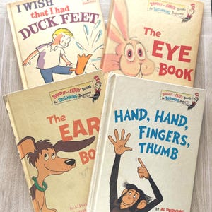 Beginners Books Repurposed Storybook Journal,Vintage Recycled Childrens Book,Upcycled Junk Journal, Scrapbook,Handmade Gift for Writers