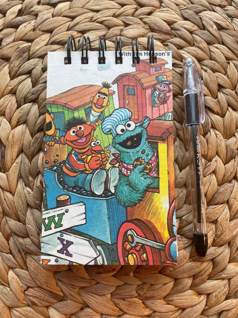 Recycled Vintage Storybook Mini Notebook Journal, Repurposed Childrens ...