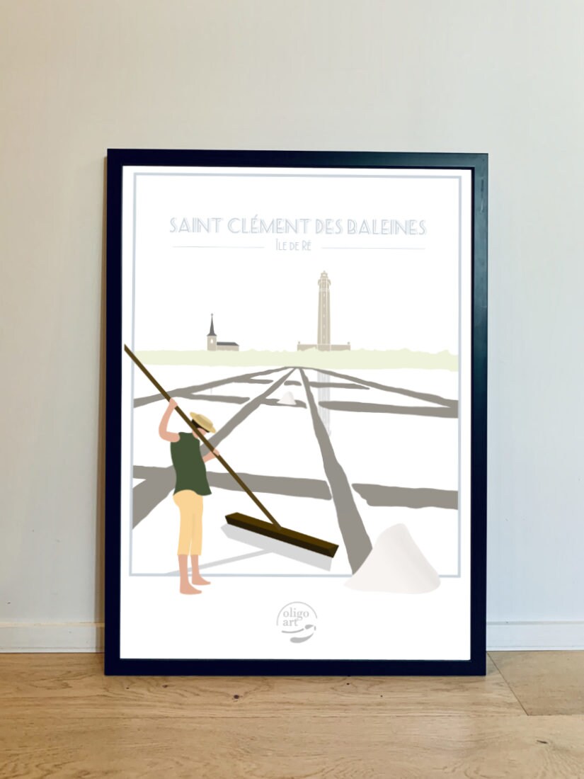 Affiche Décorative de L'île Ré