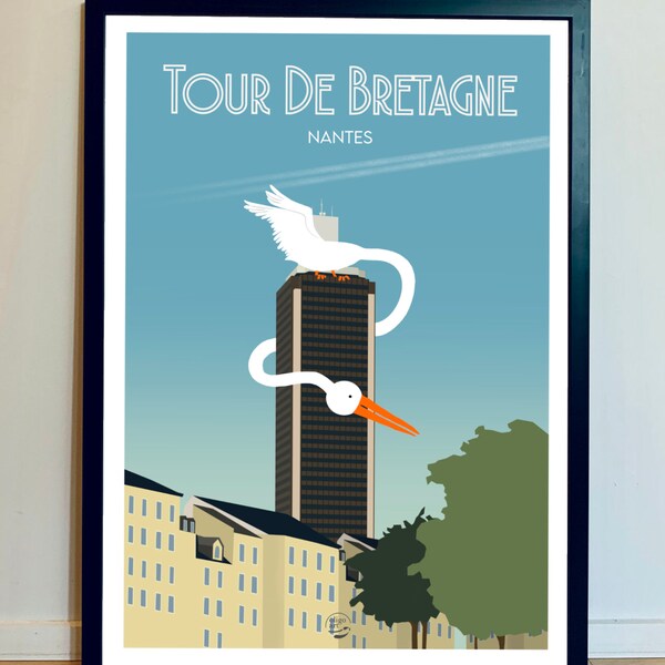 Affiche - Tour de Bretagne, Nantes