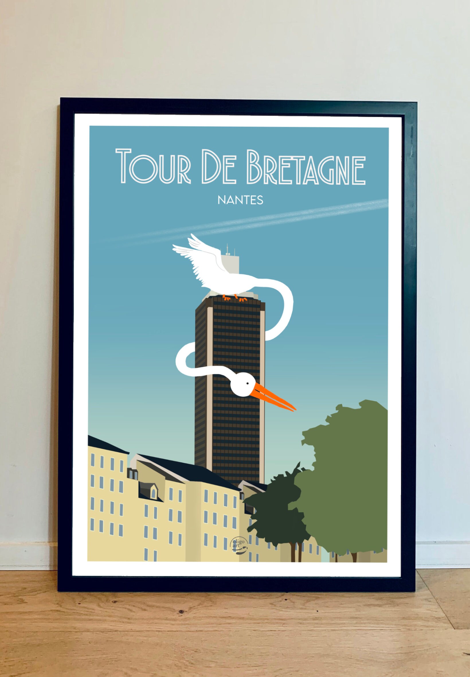 Affiche - Tour de Bretagne, Nantes