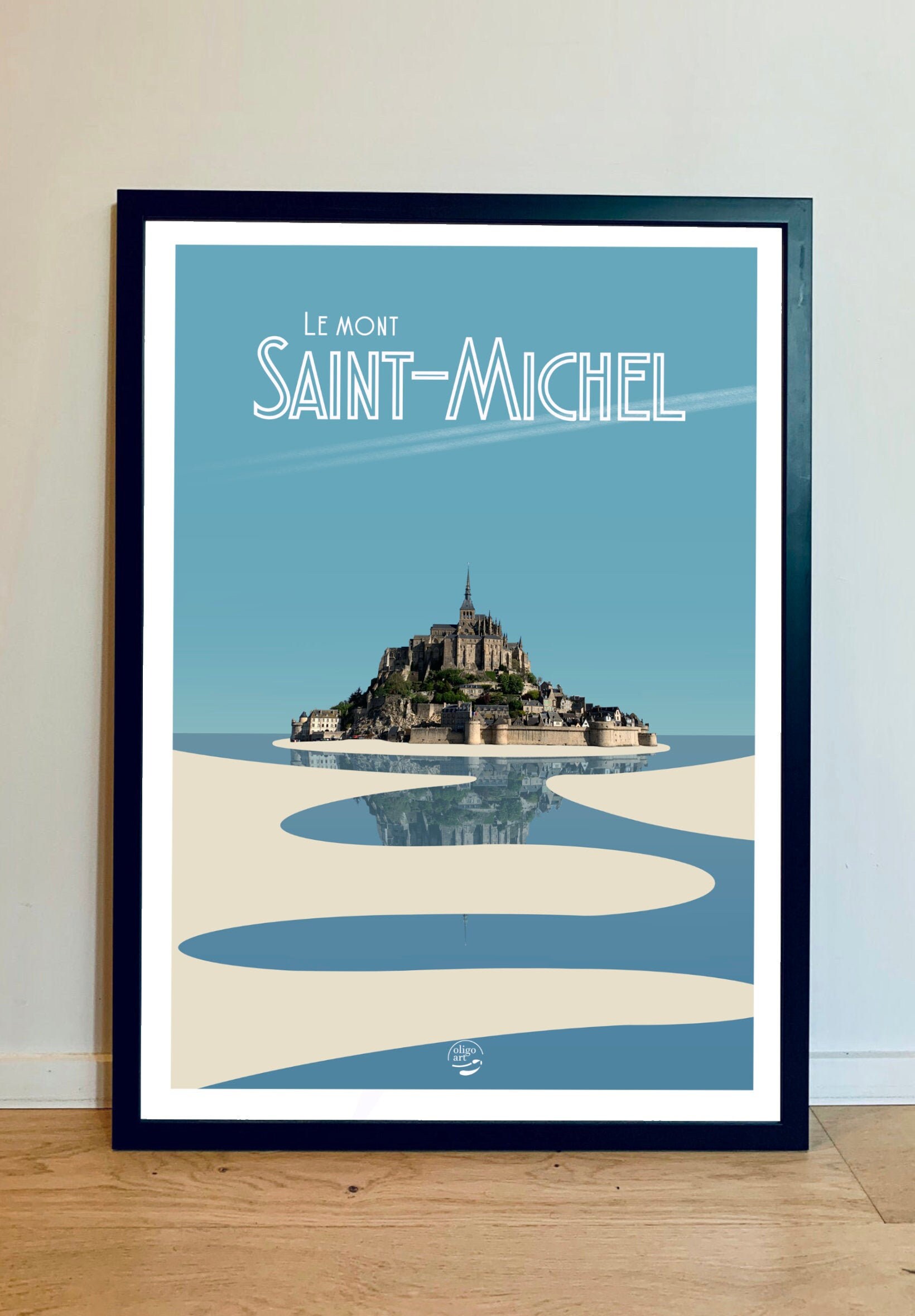 Affiche Decorative Du Mont Saint-Michel