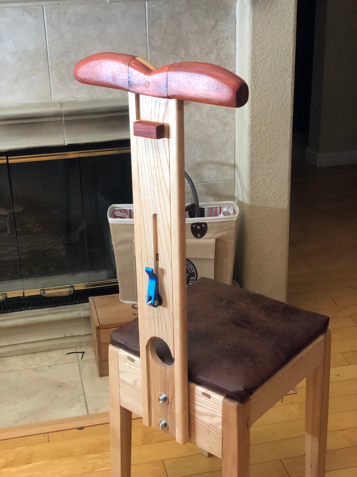 Solid Ash CBT Chair/ Rim Chair / Queening Chair / Femdom BDSM Etsy Canada