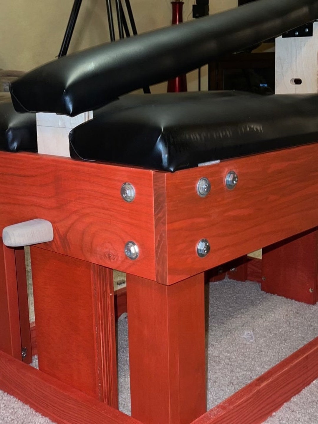 Adjustable Spanking Bench Strong Dungeon Furniture BDSM pic