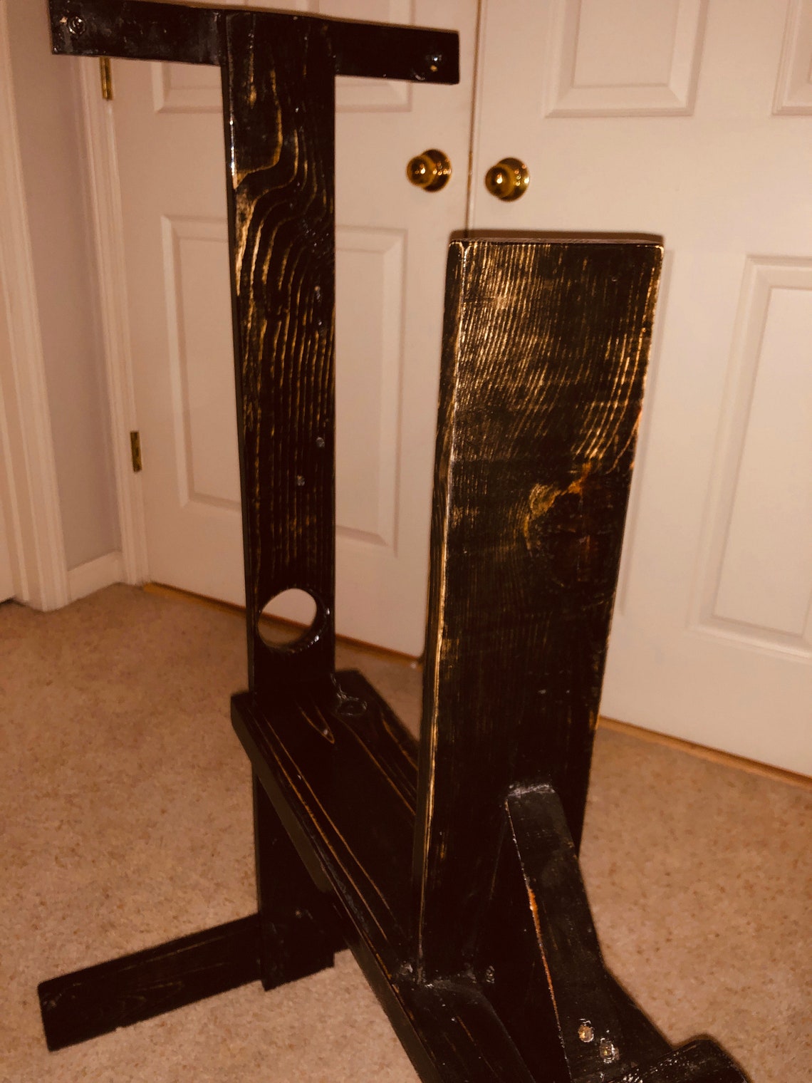 Distressed CBT Chair with Wrist & Ankle Tie Downs and Etsy