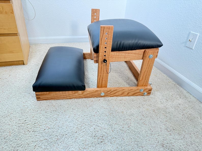 Flogging Chair Heavy Duty Hardwood Adult Positioning Bench for Consensual Spanking ...