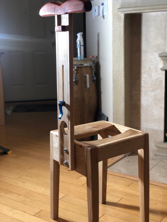 Solid Ash CBT Chair/ Rim Chair / Queening Chair / Femdom BDSM Etsy Canada