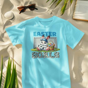 Easter Goals PNG (Blue Hat) , Soccer Easter PNG, Easter PNG